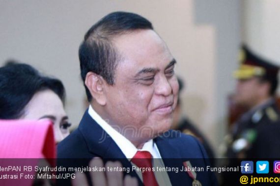 Terkait Perpres Jabatan Fungsional TNI, Menteri Syafruddin Minta Publik Jangan Curiga - JPNN.COM