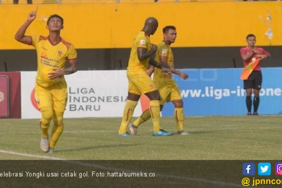 Yongki Aribowo Ungkap Makna di Balik Selebrasi Gol ke Gawang PSGC Ciamis - JPNN.COM