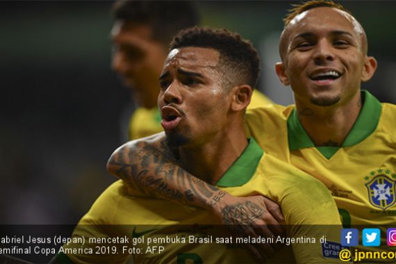Lolos ke Final Copa America 2019, Brasil Bikin Puasa Gelar Argentina Selama 26 Tahun Berlanjut - JPNN.COM