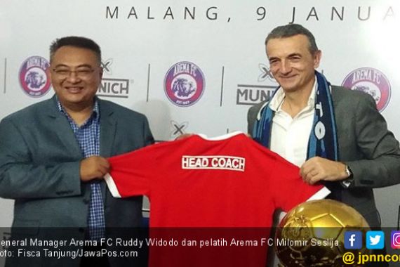 GM Arema FC Minta Milomir Seslija Ganti Poin Hilang di Laga Tandang - JPNN.COM