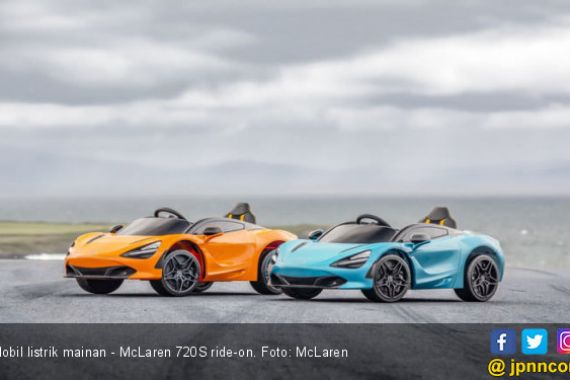 McLaren Rilis Mobil Listrik Mainan Terbaru - JPNN.COM