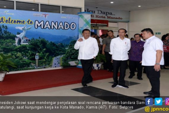 Jokowi: Terminal Baru Bandara Sam Ratulangi Dibangun September - JPNN.COM