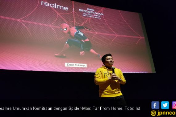 Realme Umumkan Kemitraan dengan Spider-Man: Far From Home - JPNN.COM