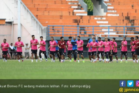 Sebagian Pemain Borneo FC Mulai Gelar Latihan Bersama di Samarinda - JPNN.COM
