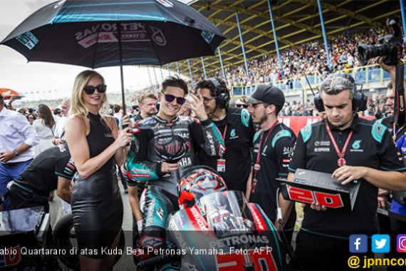 Quartararo Kuasai FP2 MotoGP Thailand, Marquez Posisi Enam - JPNN.COM