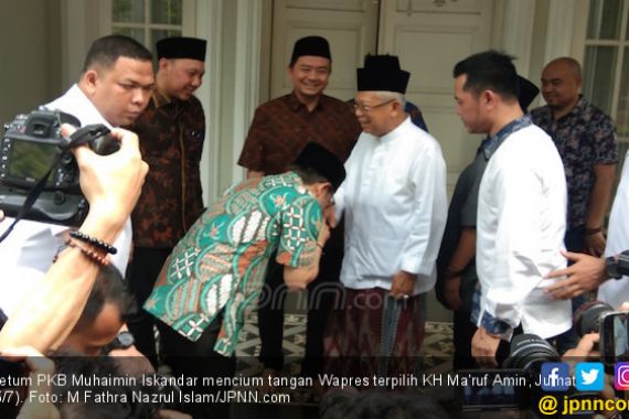 Kiai Ma'ruf Dukung Orang Dekatnya Jadi Ketua MPR - JPNN.COM