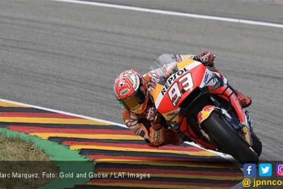 Marc Marquez Catat Pole Position ke-7 di MotoGP Jerman Plus Rekor Lap Baru - JPNN.COM