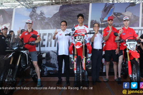 AHM Lebarkan Pembinaan Pembalap Indonesia di Motorcross Grand Prix - JPNN.COM