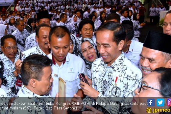 Wahai Para Guru, Simak Nih Pesan Presiden Jokowi - JPNN.COM