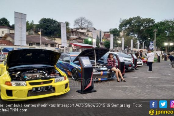 Puluhan Modifikator Semarang Serbu Seri Pembuka Intersport Auto Show 2019 - JPNN.COM