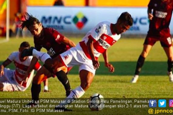 PSM Melaju ke Final Piala Indonesia meski Kalah dari Madura United - JPNN.COM