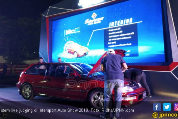 Sistem Live Judging di Intersport Auto Show 2019 Bikin Melek Modifikasi - JPNN.COM