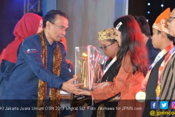Sabet 9 Medali, DKI Jakarta Juara Umum OSN 2019 Tingkat SD - JPNN.COM