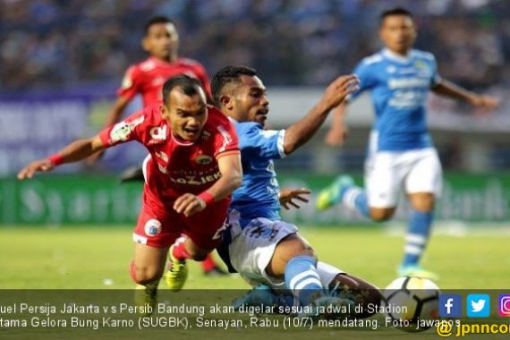 Jadwal Kick-Off Persija vs Persib Tidak Ada Perubahan - JPNN.COM