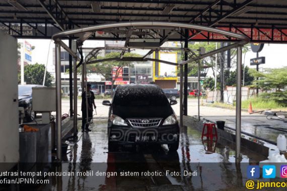 Mencuci Mobil di Sistem Robotic Lebih Hemat Waktu, Tetapi... - JPNN.COM