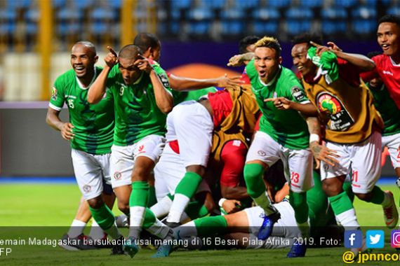 Tembus Perempat Final, Madagaskar Lanjutkan Sensasi di Piala Afrika 2019 - JPNN.COM