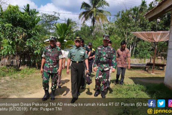 Tim Dinas Psikologi TNI AD Mendatangi Rumah Ketua RT, Ada Apa? - JPNN.COM