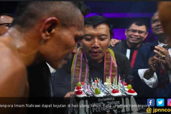 Ulang Tahun, Menpora Dapat Kado Terindah dari Peraih Juara Dunia - JPNN.COM