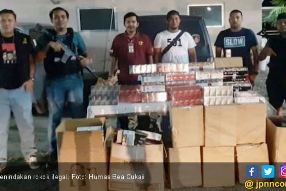 Gempur Rokok Ilegal, Bea Cukai Lakukan Serangkaian Penindakan di wilayah Indonesia - JPNN.COM