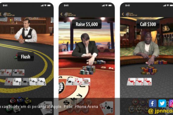 Apple Rilis Gim Texas Hold'em Teranyar di App Store - JPNN.COM