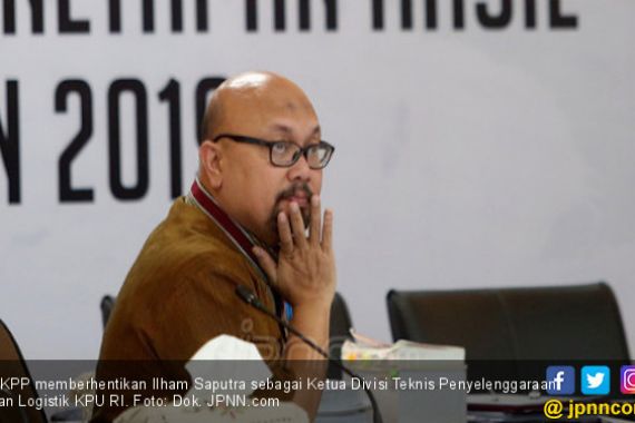 DKPP Berhentikan Ilham dari Ketua Divisi Teknis Penyelenggaraan KPU - JPNN.COM