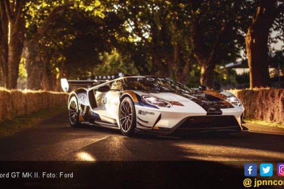 Ford GT MK II Fokus ke Aerodinamika - JPNN.COM