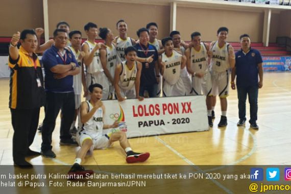 Lolos ke PON 2020, Tim Basket Putra Kalsel Susun Latihan Intensif - JPNN.COM