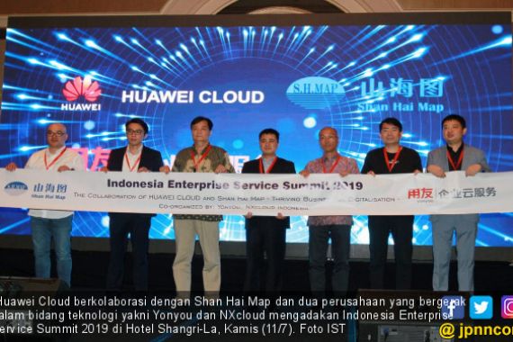Gelar Indonesia Enterprise Service Summit 2019, Huawei Cloud Gandeng Shan Hai Map, Yonyou dan NXcloud - JPNN.COM