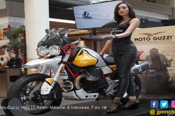 Moto Guzzi V85TT Resmi Melantai di Indonesia, Sebegini Harganya - JPNN.COM