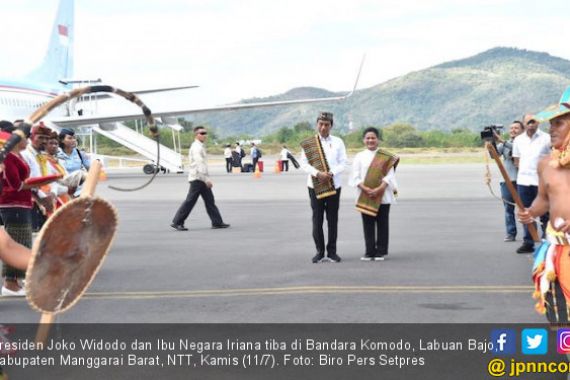 Jokowi Kunjungi Pulau Rinca, Ini Rencananya untuk Taman Nasional Komodo - JPNN.COM