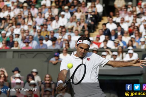 Catat Kemenangan ke-100 di Wimbledon, Roger Federer Jumpa Rafael Nadal di Semifinal - JPNN.COM