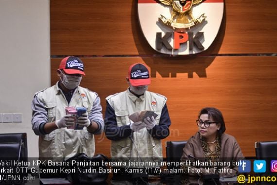 Gubernur Kepri Nurdin Basirun Resmi jadi Tersangka Dua Kasus di KPK - JPNN.COM