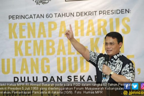 Merespons Konstitusi Hasil Amendemen, Ahmad Basarah: MPR Telah Bersepakat - JPNN.COM