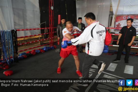 Tinjau Pelatnas Muaythai, Menpora ke Atlet: Kalian adalah Pejuang Merah Putih - JPNN.COM