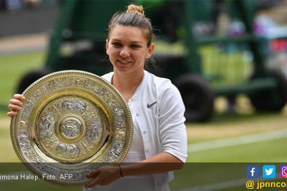 Jadi Juara Wimbledon 2019, Simona Halep Wujudkan Mimpi Ibunya - JPNN.COM