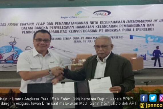 Wujudkan Praktik Bisnis Bersih, Angkasa Pura I Gandeng BPKP - JPNN.COM
