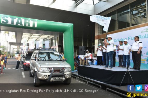 Hari Terakhir Pekan Lingkungan Hidup dan Kehutanan, KLHK Gelar Eco Driving Fun Rally - JPNN.COM