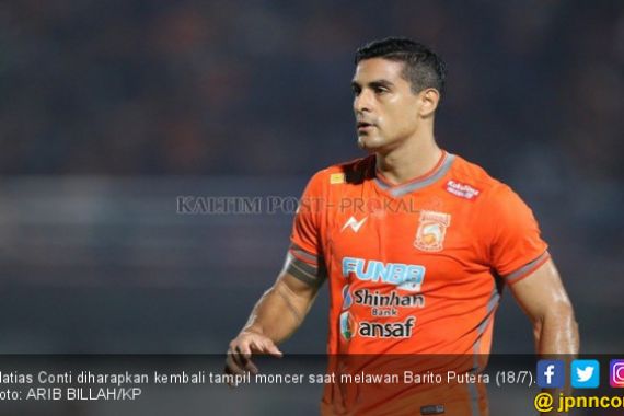 Borneo FC vs Barito Putera: Berharap Matias Conti Moncer Lagi - JPNN.COM