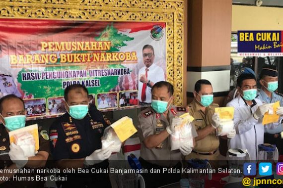 Sinergi Aparat Penegak Hukum Musnahkan 2,8 Kg Sabu-sabu - JPNN.COM