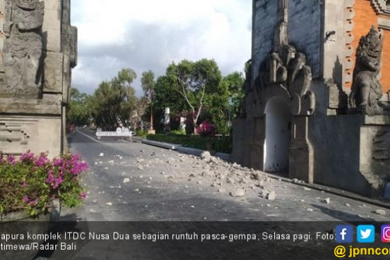 Rumah dan Bangunan di Jember Ikut Terkena Dampak Gempa di Bali - JPNN.COM