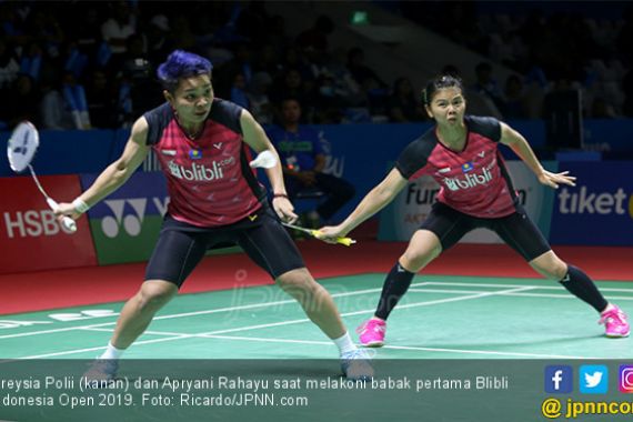 Lewati Babak Pertama Indonesia Open 2019, Greysia / Apriyani Bilang Begini - JPNN.COM