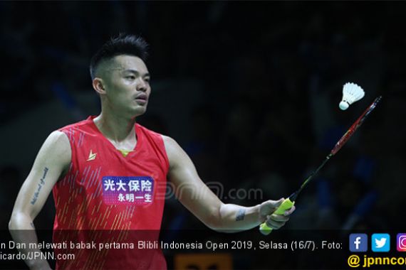 Tembus 16 Besar Indonesia Open 2019, Lin Dan Ketemu Chou Tien Chen - JPNN.COM