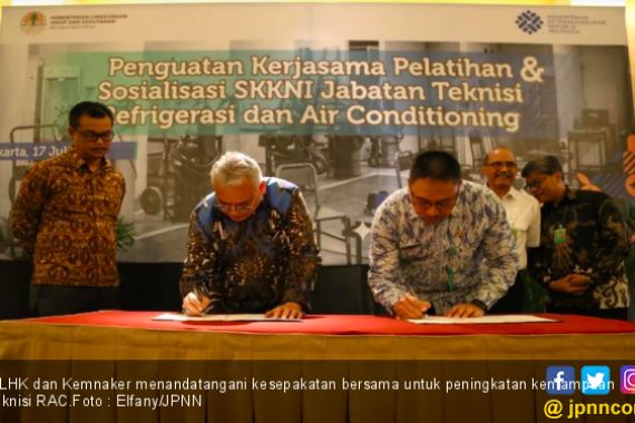 KLHK dan Kemnaker Kompak Lindungi Lapisan Ozon - JPNN.COM