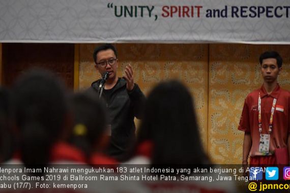 Kontingen Merah Putih untuk ASEAN Schools Games 2019 Dikukuhkan - JPNN.COM