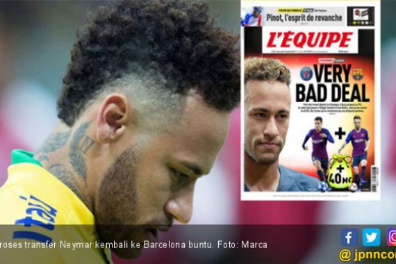 PSG Tolak Rp 625 Miliar Plus Coutinho + Rakitic Untuk Pembelian Neymar - JPNN.COM