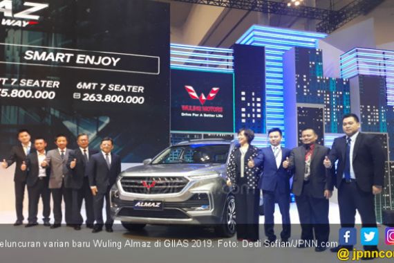 Ada 4 Tipe, Wuling Almaz Berteknologi WIND Dibanderol Mulai dari Rp 263 jutaan - JPNN.COM