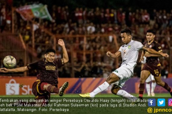 Sudah 25 Tahun Persebaya Gagal Menang di Kandang PSM Makassar - JPNN.COM