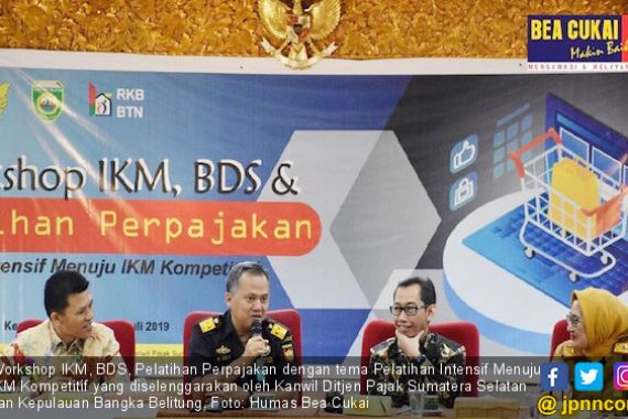 Bea Cukai Paparkan Fasilitas KITE IKM kepada Para Pengusaha Kecil di Palembang - JPNN.COM