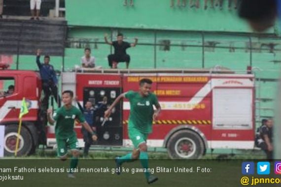 Cetak Brace, Ilham Fathoni Bawa PSMS Medan Bungkam Blitar United - JPNN.COM
