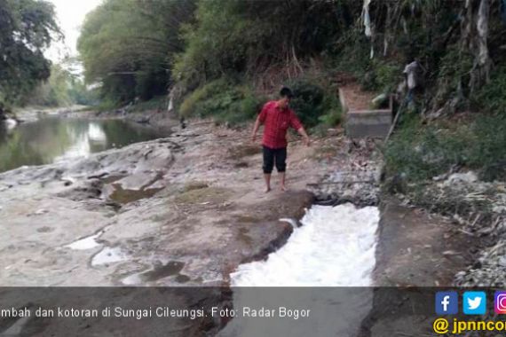Sungai Cileungsi Tercemar Limbah, Ombudsman: DLH Kabupaten Bogor Tidak Berkompeten - JPNN.COM
